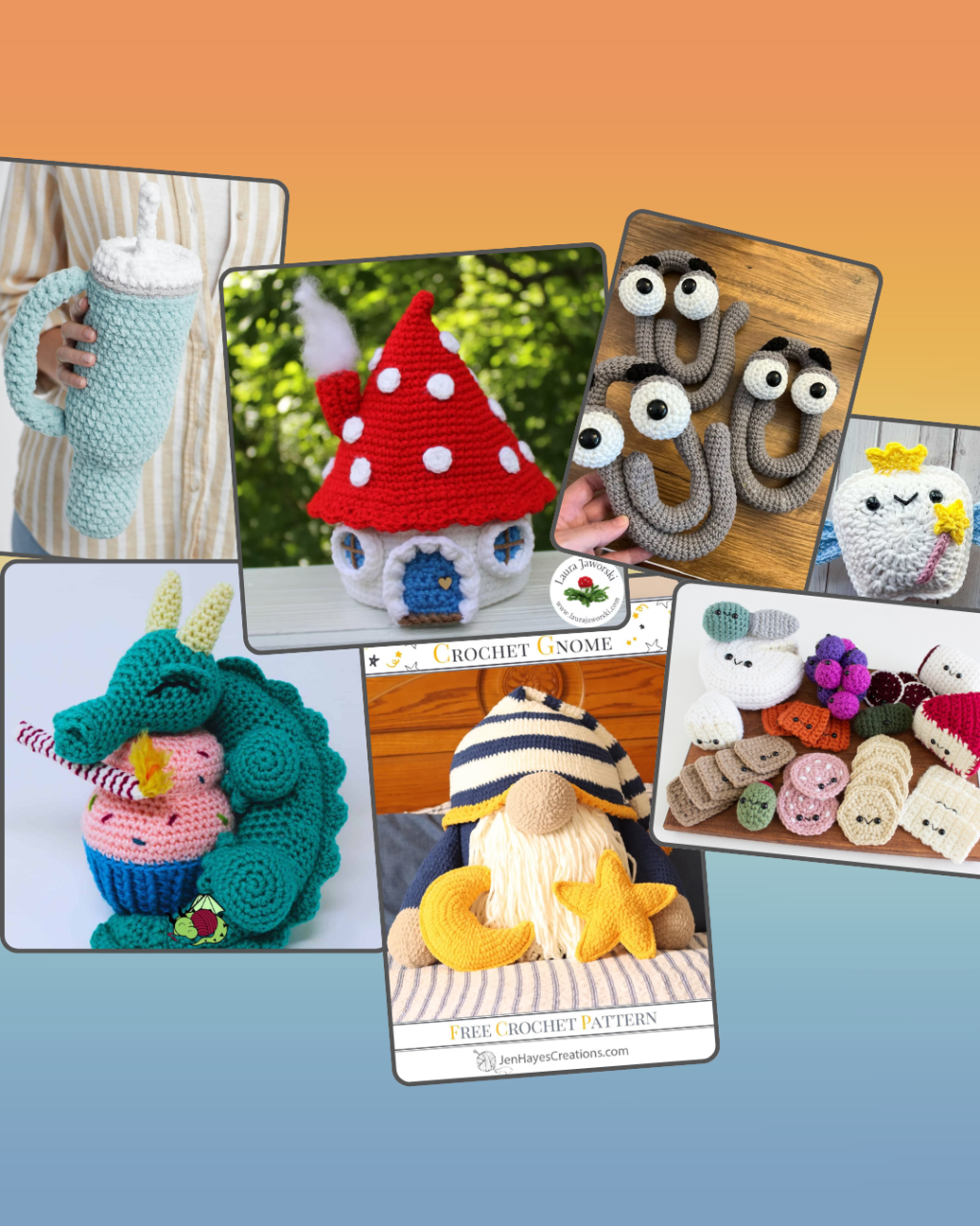 Photos of free unique amigurumi crochet patterns